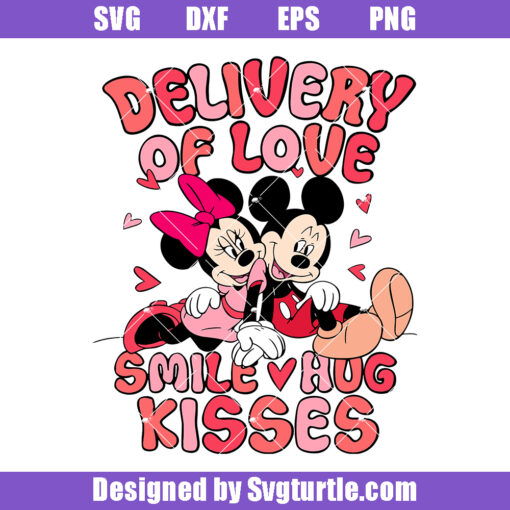Delivery Of Love Smile Hug Kisses Svg