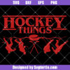 Hockey Things Svg, School Spirit Hockey Svg, Hockey Team Svg