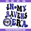 In My Ravens Era Svg, National Football League Svg, Raven Nfl Svg