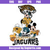 Jacksonville Jaguars Donald Duck Mickey Pluto Svg