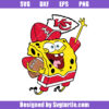 Kansas City Chiefs Football Spongebob Svg, Spongebob Chiefs Nfl Svg