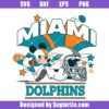 Mickey Dolphins Kingdom Svg, Miami Dolphins Svg, Football Mickey Svg