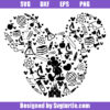 Mickey Mouse Ear Class Svg