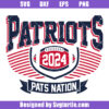 Patriots Football 2024 Svg