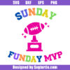 Sunday Funday MVP Svg