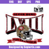 Super Bowl Lviii San Francisco 49ers Helmet Svg, Nfl Lviii Logo Svg