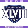 Super Bowl Xlviii Svg, Super Bowl Svg Png Files