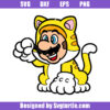 Super Mario Cat Svg, Cute Cat Mario Svg, Mario Characters Svg