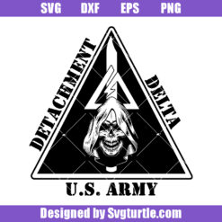 Us Military Army Detachment Delta Force Insignia Svg, Us Military Svg