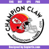 Champion Claw Touchdown Chiefs City Svg, Chiefs Football Team Svg