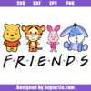 Honey Bear And Friends Svg, Besties Svg, Cuties Characters Svg