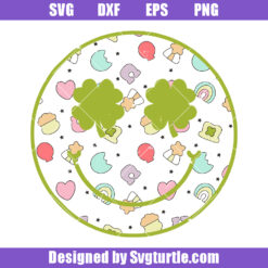 Lucky Charm Smiley Face Svg