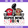 Official Super Bowl Football Kansas City Chiefs Vs San Francisco 49ers Svg