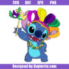 Stitch Mardi Gras Svg, Lilo And Stitch New Orleans Mardi Gras Svg