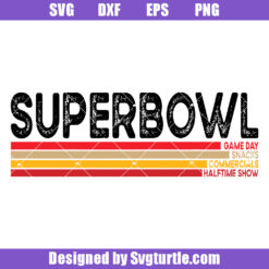 Super Bowl Sunday Svg