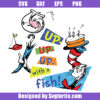 Up Up Up With A Fish Dr Seuss Svg