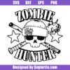 Zombie Hunter Svg