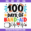 100 Days Of Band Aid Svg