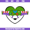 Buzz Lightyear Love Heart Svg, Valentines Toy Story Svg