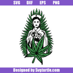 Cannabis Nurse Svg