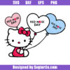 Cute Balloon Heart Svg, Red Nose Day Svg, Cute Kitten Svg
