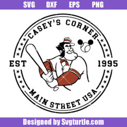 Disney Casey's Corner Svg