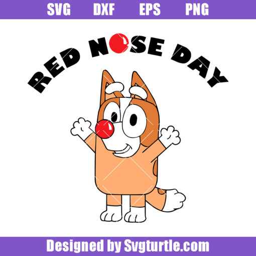 Red Nose Day Bingo Svg