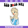 Red Nose Day Elsa Princess Svg, Red Nose Girl Svg, Beautiful Girl Svg