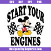 Start Your Engines Svg