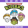 Teenage Mutant Ninja Killers Svg, Zombies Killers Svg, Funny Tmnt Svg
