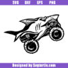 The Shark Monster Truck Svg