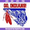 Indians Basketball Svg, Crs Basketball Svg, Go Indians Svg