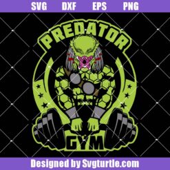 Predator Gym Svg