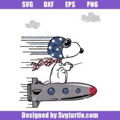 Snoopy 4th Of July Svg