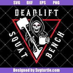 Squat Deadlift Bench Svg