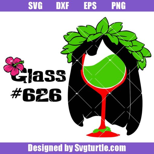 Lilo Wine Glass Svg, Lilo And Stitch Epcot Center Svg, Glass 626 Svg