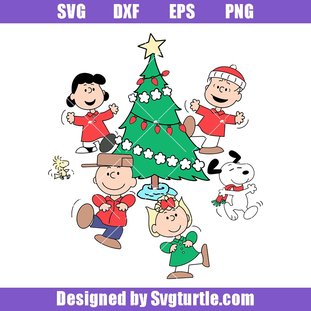 A Charlie Brown Christmas And Friends Svg, Disney Snoopy Svg A Charlie Brown Christmas And Friends Svg, Disney Snoopy Svg