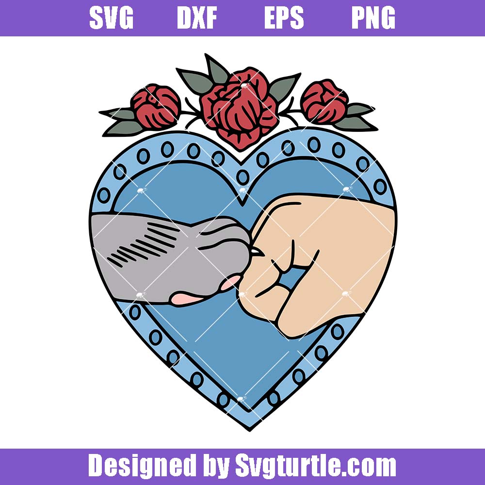 Cat Fist Bump Svg, Cat Paw Svg, Cute Little Toe Beans Svg Cat Fist Bump Svg