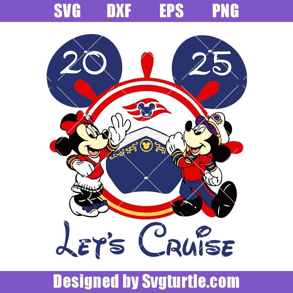 Let's Cruise 2025 Svg, Family Cruise Svg, Cartoon Characters Svg Let's Cruise 2025 Svg, Family Cruise Svg, Cartoon Characters Svg