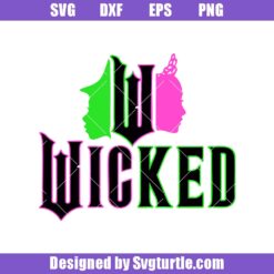 Wicked Silhouette Svg