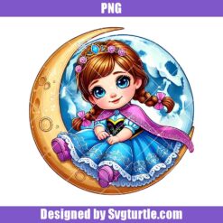 Elsa Frozen Princess Png, Princess Anna On The Moon, Princess Anna Png