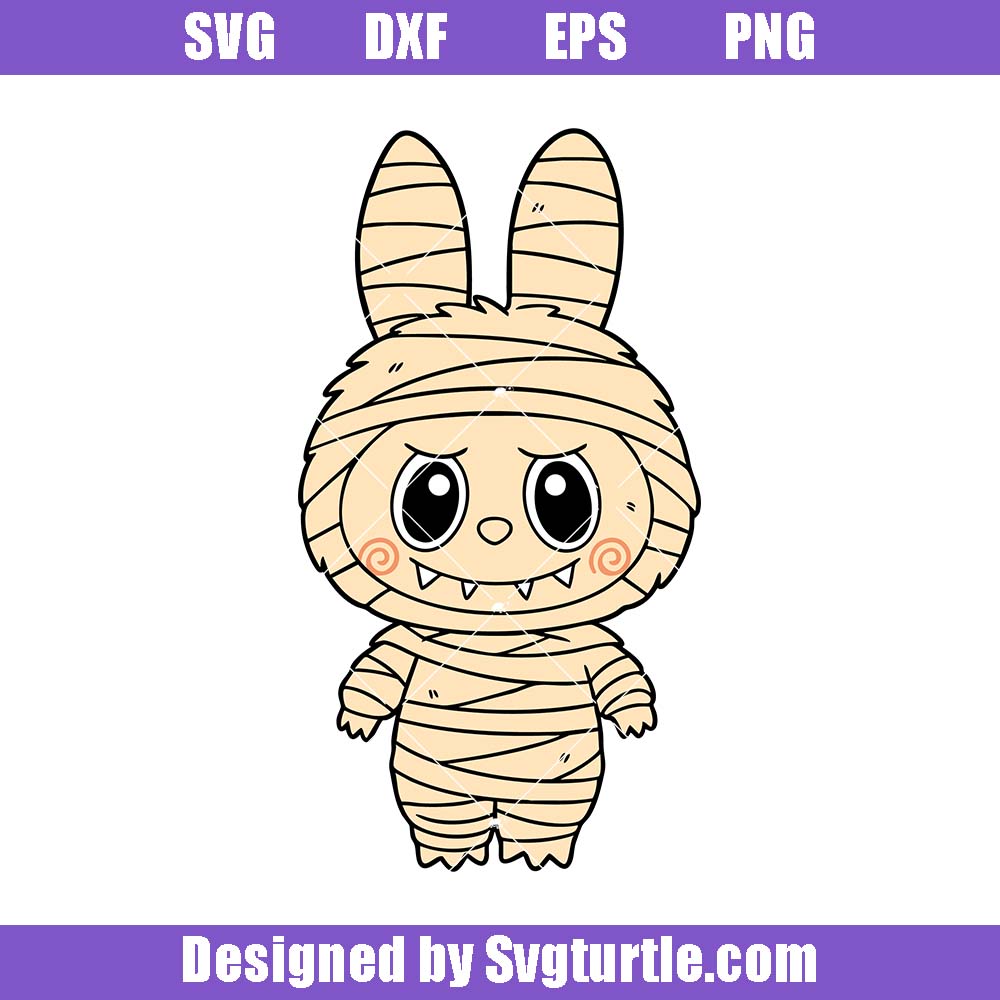 Mummy Horror Labubu Svg, Cute Spooky Character Svg, Kawaii Creepy Svg Mummy Horror Labubu Svg, Cute Spooky Character Svg, Kawaii Creepy Svg