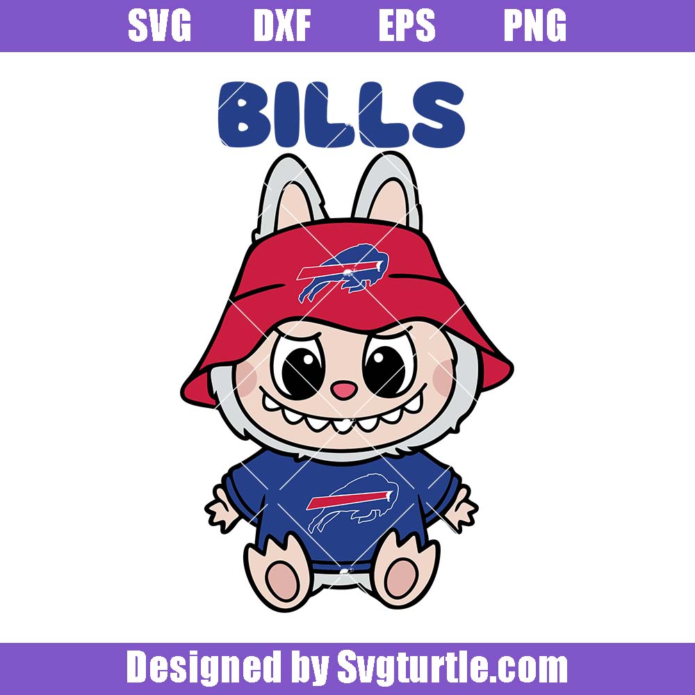 Buffalo Bills Labubu Svg, New York Football Svg, Pop Mart Svg Buffalo Bills Labubu Svg, New York Football Svg, Pop Mart Svg