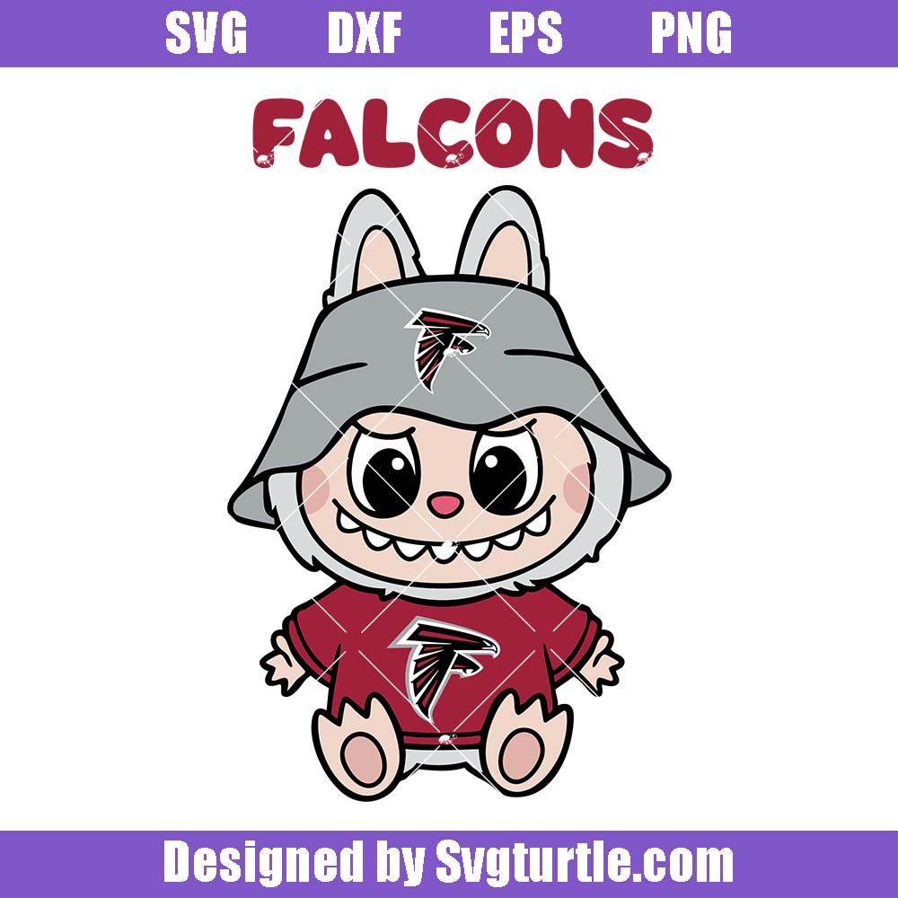 Falcons Labubu Svg, Atlanta Falcons Svg, Funny Labubu Svg Falcons Labubu Svg, Atlanta Falcons Svg, Funny Labubu Svg