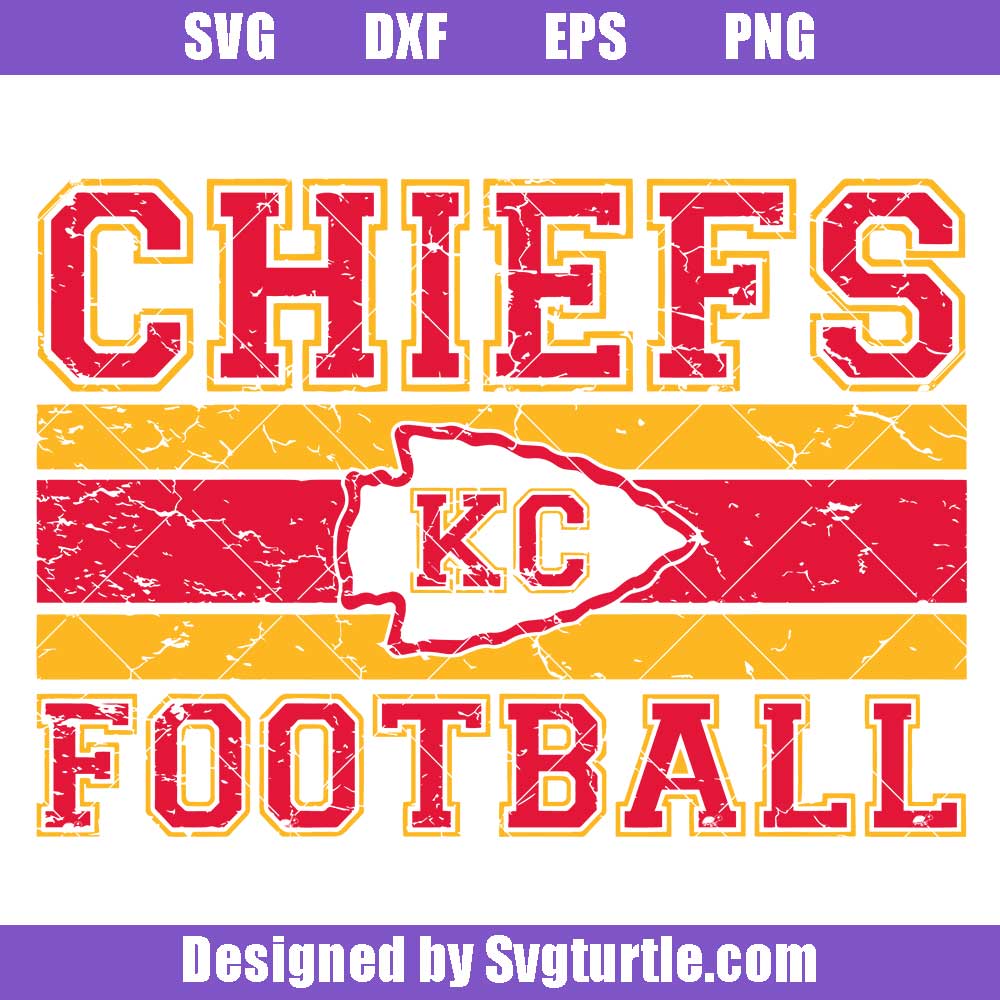 Vintage Kansas City Chiefs Svg, Kansas City Svg, Kansas Fan Svg Vintage Kansas City Chiefs Svg