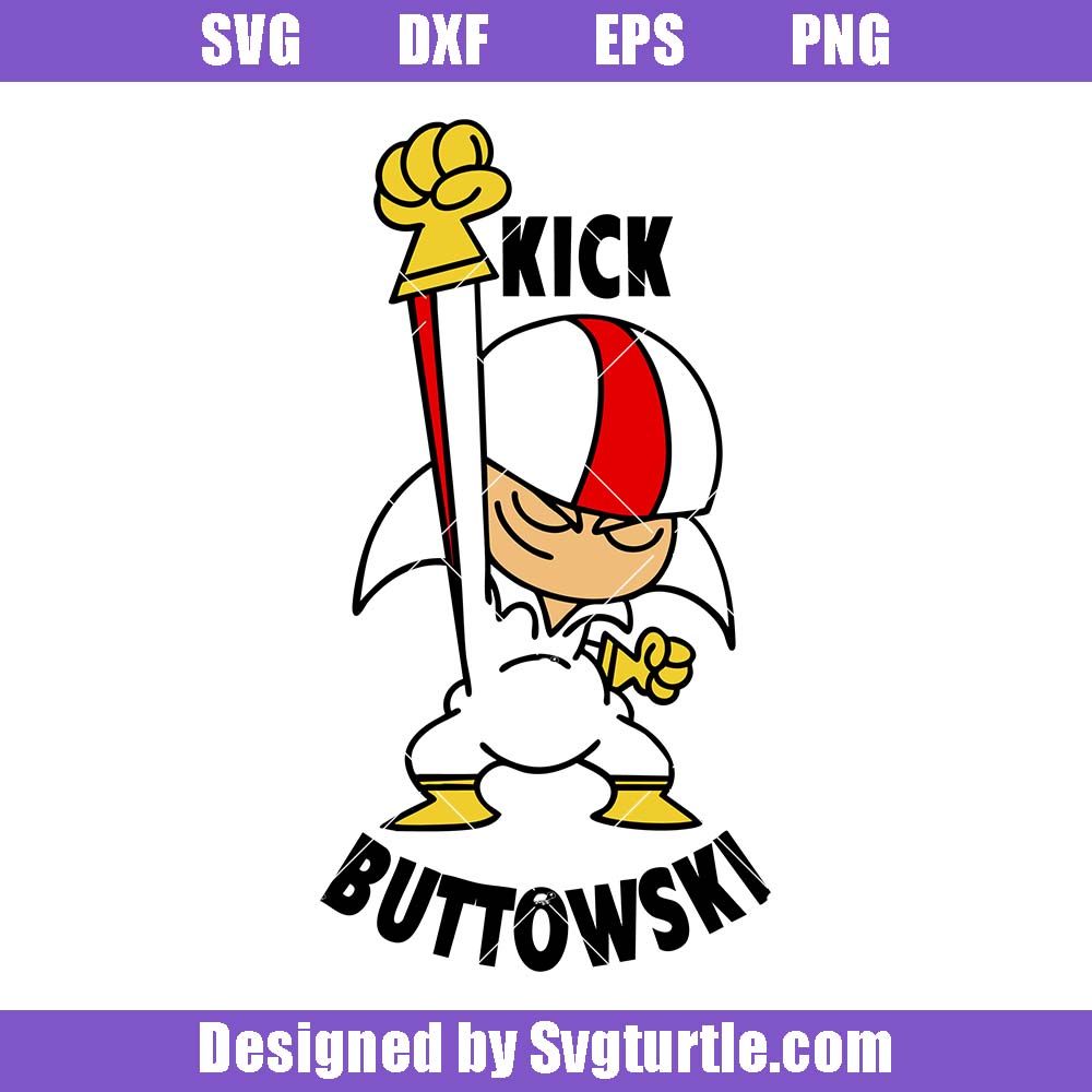 Kick Buttowski Svg, Funny Cartoon Character Svg, Football Lover Svg Kick Buttowski Svg