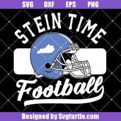 Official Kentucky Stein Time Football Helmet Svg
