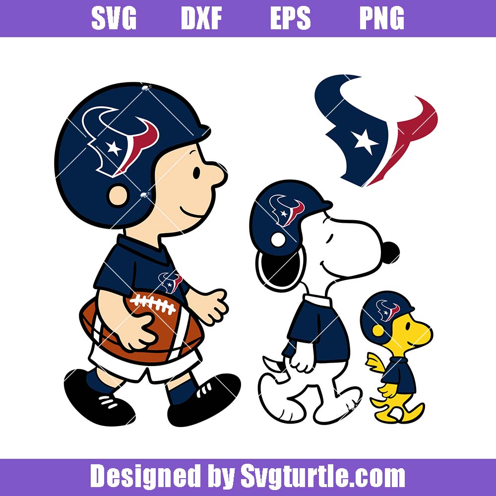 Houston Texans Svg, Cowboys Peanuts Svg, Snoopy Football Svg Houston Texans Svg, Cowboys Peanuts Svg, Snoopy Football Svg