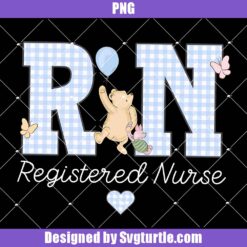 Registered Nurse Gingham Png