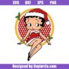 Christmas 90' Betty Boop Svg Design